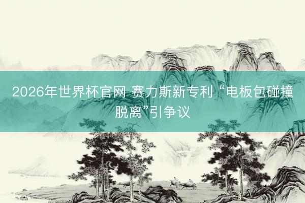 2026年世界杯官网 赛力斯新专利 “电板包碰撞脱离”引争议